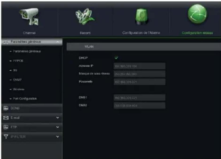 GROTHE NVR 1098328P - CONFIGURATION DU DISPOSITIF - 1