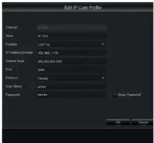 GROTHE NVR 1098328P - To continue manually adding IP cameras: - 3