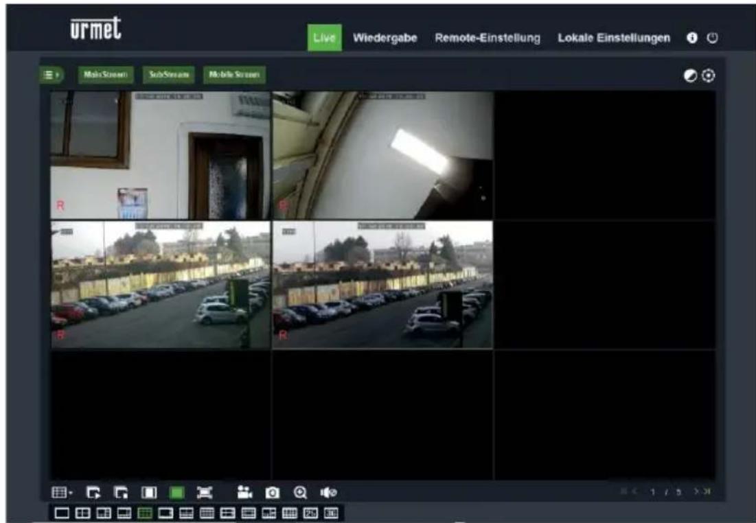 GROTHE NVR 1098328P - Anzeige über Browser vom PC - 3