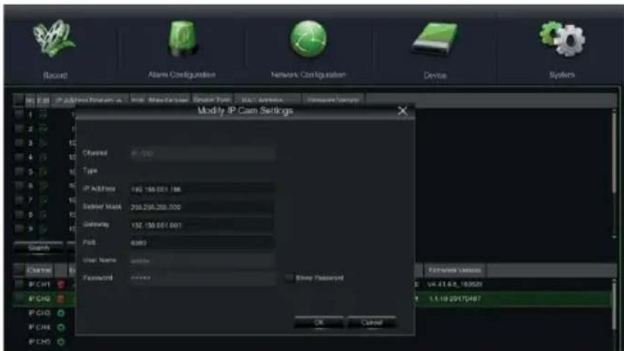 GROTHE NVR 1098328P - To continue manually adding IP cameras: - 7