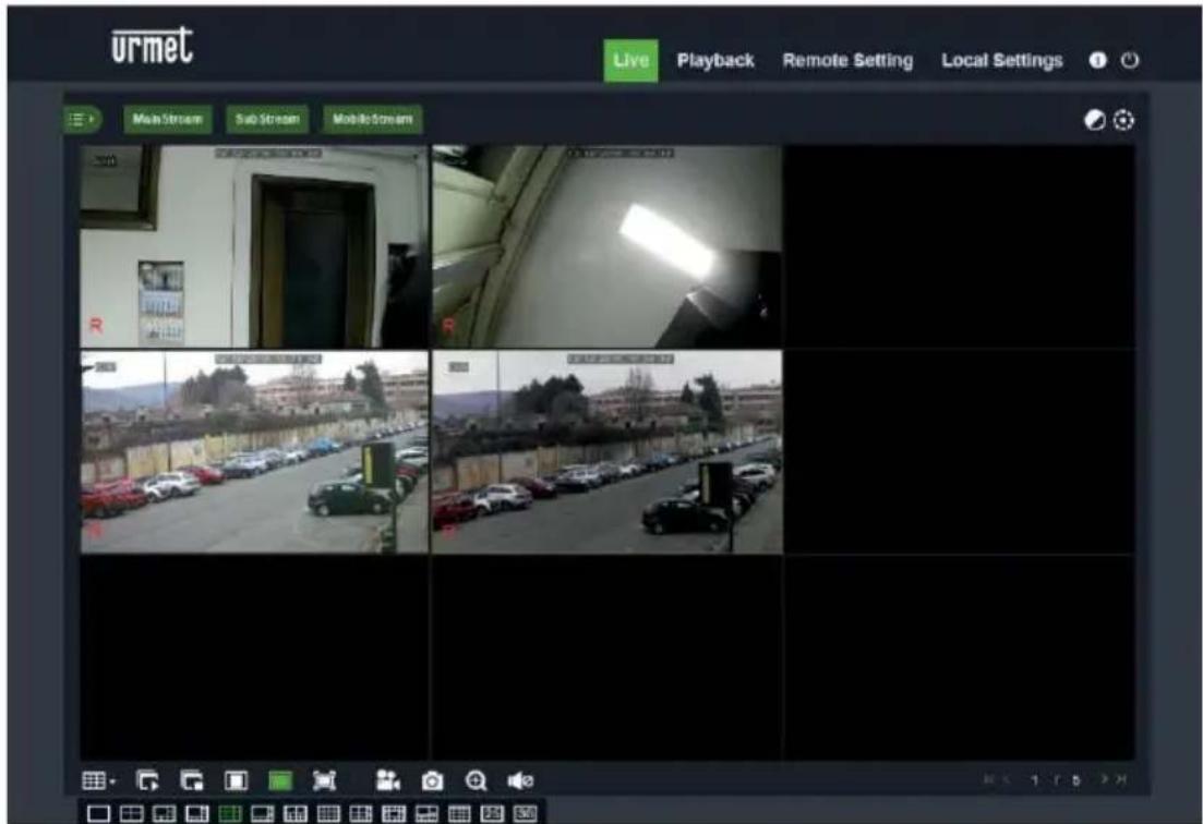 GROTHE NVR 1098328P - Viewing from a PC browser - 3