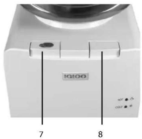Igloo IWCTL352CHWH - PIEZAS - 2