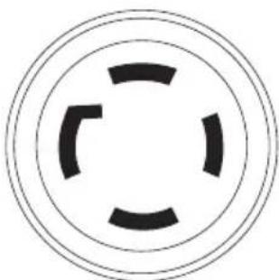 Generac G0076750 - 120/240 VAC, 30 Amp Receptacle - 1