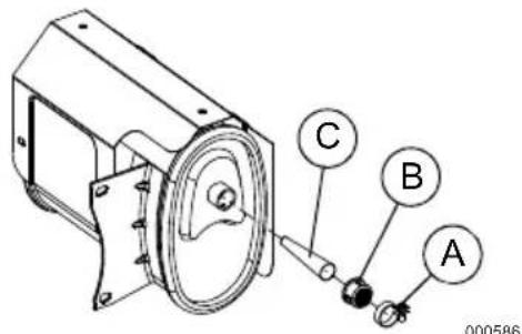 Generac G0076750 - Inspeccion del tamiz del supresor de chispas - 2
