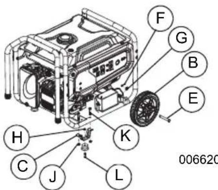Generac G0076750 - AVERTISSEMENT - 1