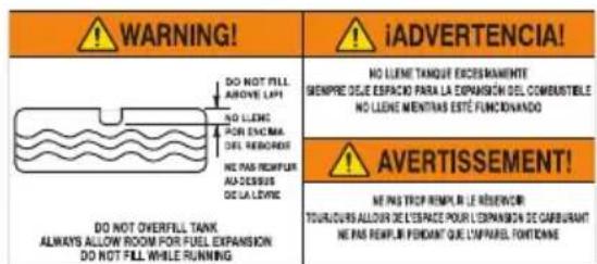 Generac G0076750 - Replacement Hazard Labels - 1