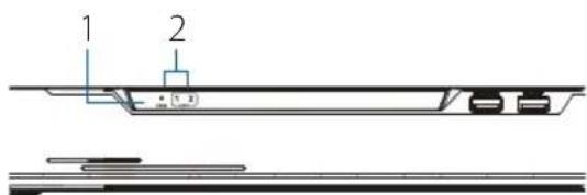 D-LINK DNR402016P - Descripción general del hardware - 1