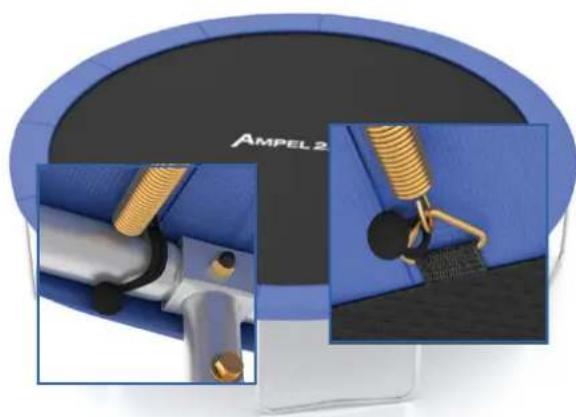 Ampel 24 SL5653 - Étape 4: fixation du bord de protection - 1