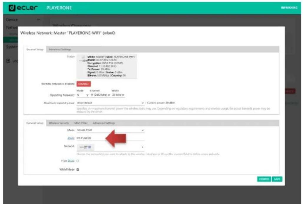 Ecler PLAYER ZERO - CONNEXION SANS FIL POINT A POINT - 3