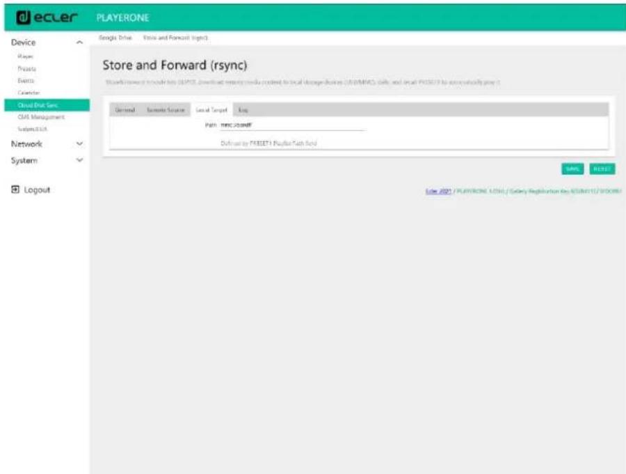 Ecler PLAYER ZERO - REMOTE SOURCE (SOURCE DISTANTE) - 2