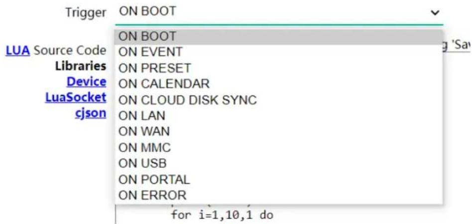 Ecler PLAYER ZERO - SCRIPTS/LUA - 2
