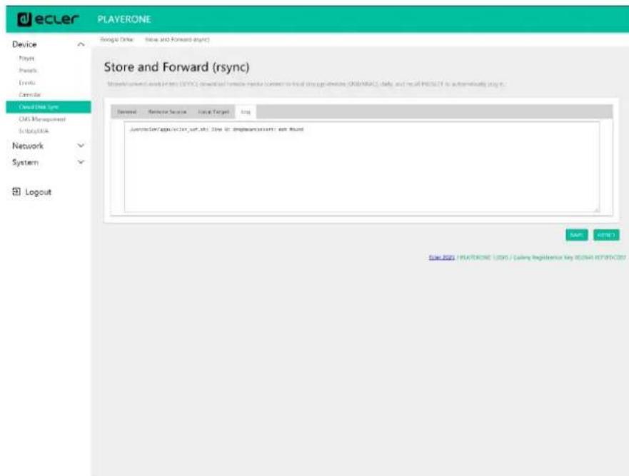 Ecler PLAYER ZERO - LOG (JOURNAL) - 1