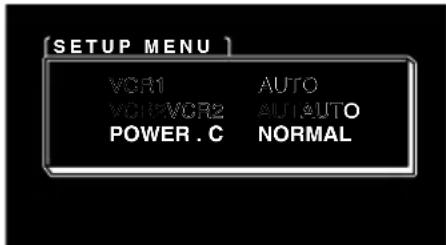 PIONEER AVDW1100V - Selezionare [POWER.C]. - 1