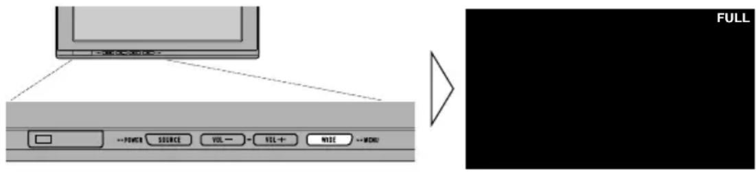 PIONEER AVDW1100V - Choisissez un mode large. - 1