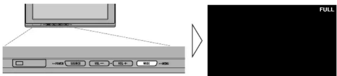 PIONEER AVDW1100V - Select a wide mode. - 1