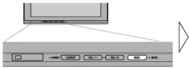 PIONEER AVDW1100V - Visualice una pantalla de menu. - 1
