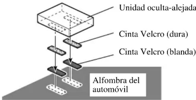 PIONEER AVDW1100V - Instalacion de la unidad oculta-alejada - 1