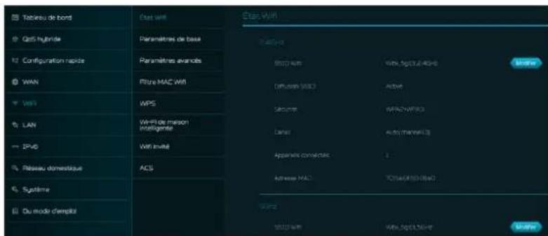 ACER Predator Connect W6x - État du WiFi - 1