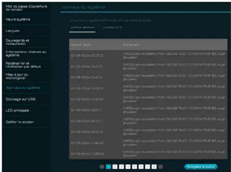 ACER Predator Connect W6x - Journal système - 1