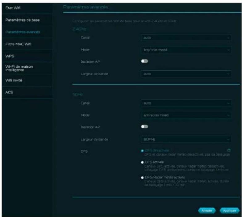 ACER Predator Connect W6x - Sélection automatique des canaux - 1