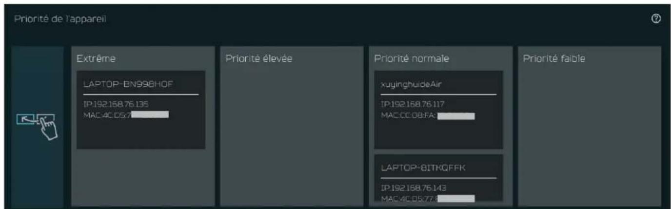 ACER Predator Connect W6x - Priorité de l'appareil : - 1
