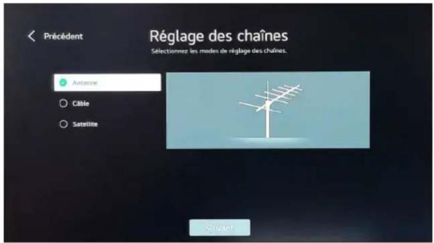 Alphatronics K19 SBW+ - Configuration DVB-T2 (antenne) - 1