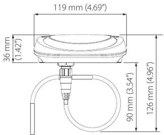 SIMRAD Precision 9 - Dimensions - 1