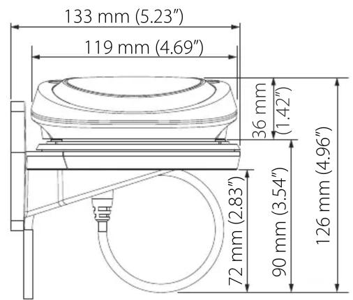 SIMRAD Precision 9 - Dimensions - 2