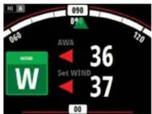 SIMRAD IS42 - Virement de bord et empannage en mode AUTO - 2