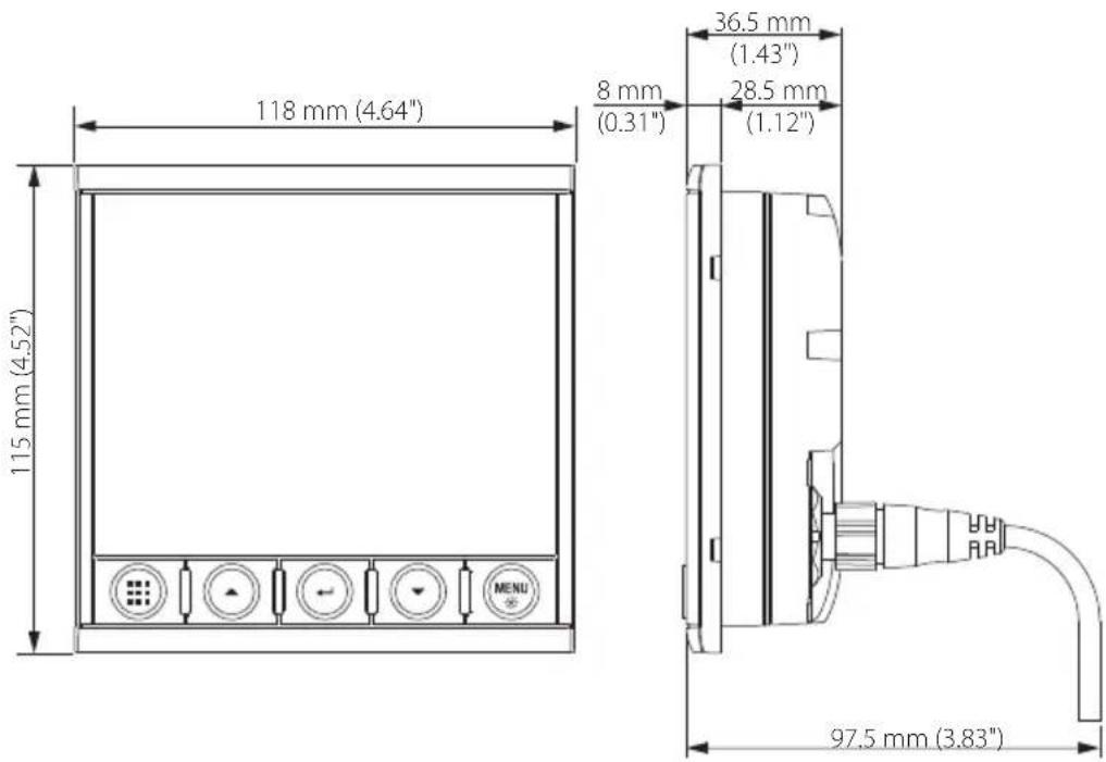 SIMRAD IS42 - Caractéristiques techniques - 1