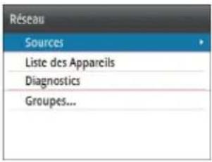 SIMRAD IS42 - Liste des appareils - 2
