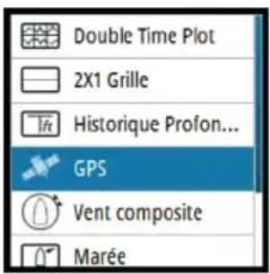 SIMRAD IS42 - Sélection d'une page de données - 1