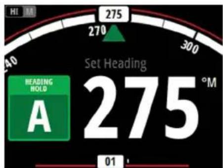 SIMRAD IS42 - Page de l'état du pilote automatique - 1