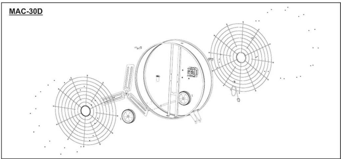 Master MAC30D - Exploded View - 1