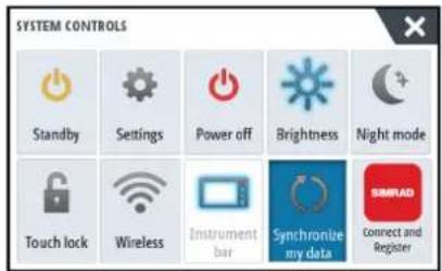 SIMRAD NSS evo3S - Synchronisation de mes données - 1