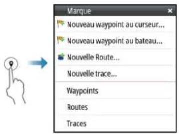 SIMRAD NSS evo3S - Boîte de dialogue Marque - 1