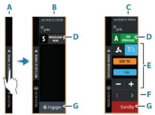 SIMRAD NSS evo3S - Pupitre de commande du pilote automatique pour moteur électrique avant - 1