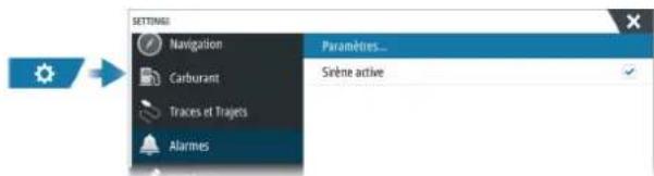 SIMRAD NSS evo3S - Alarmes - 1