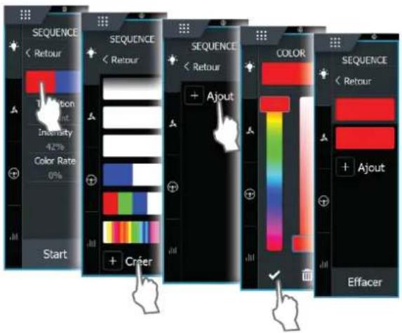 SIMRAD NSS evo3S - Creation d'une nouvelle série de couleurs - 1