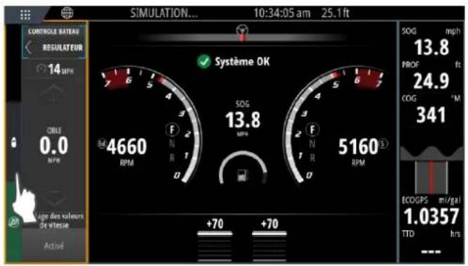SIMRAD NSS evo3S - Contrôle du bateau - 1