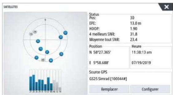 SIMRAD NSS evo3S - Satellites - 1