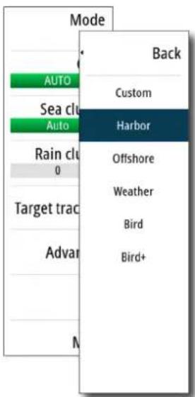 SIMRAD NSS evo3S - Réglage de l'image radar - 1