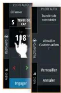 SIMRAD NSS evo3S - Transfert de commande - 2