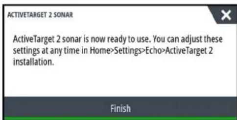 SIMRAD NSS evo3S - Installation d'ActiveTarget 2 - 3