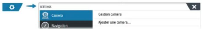 SIMRAD NSS evo3S - Paramètres des caméras - 1