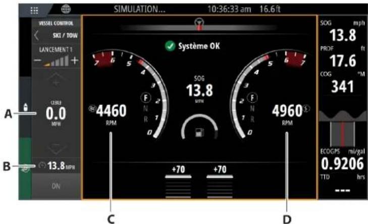 SIMRAD NSS evo3S - Remorquage intelligent - 2