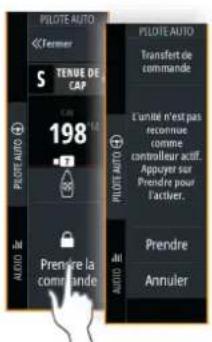 SIMRAD NSS evo3S - Transfert de commande - 1