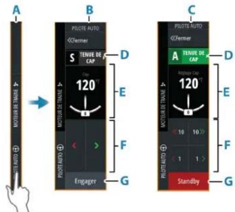 SIMRAD NSS evo3S - Pupitre de commande du pilote automatique - 1