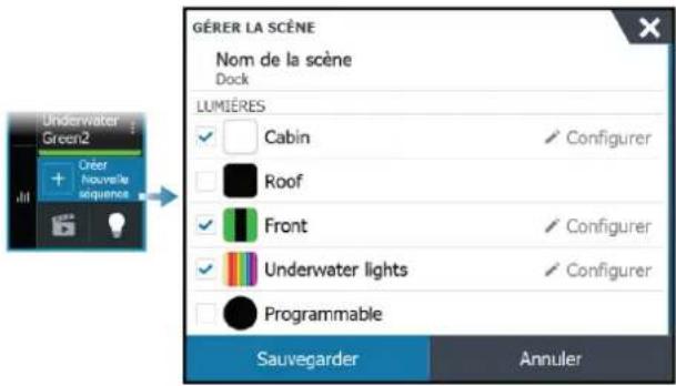 SIMRAD NSS evo3S - Création d'une nouvelle scène - 1