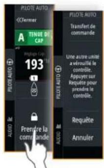 SIMRAD NSS evo3S - Transfert de commande - 3